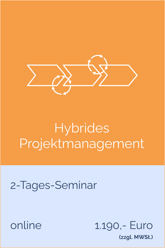 Hybrides Projektmanagement Online 2-Tages-Seminar