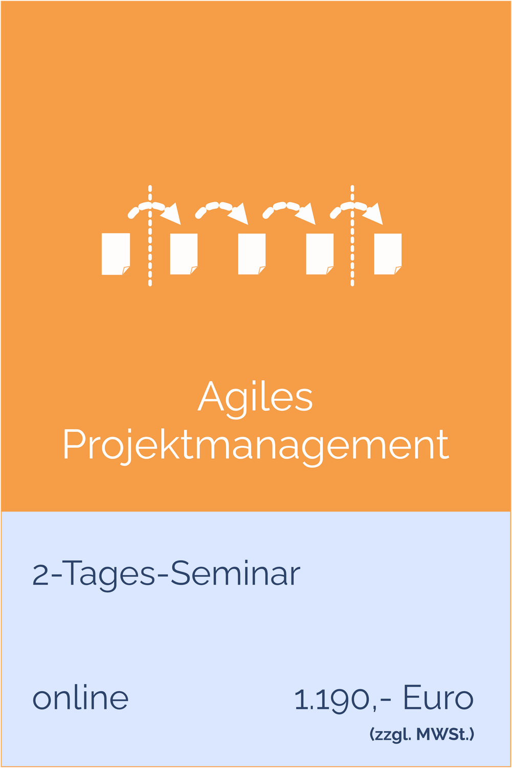 Agiles Projektmanagement Online 2-Tages-Seminar