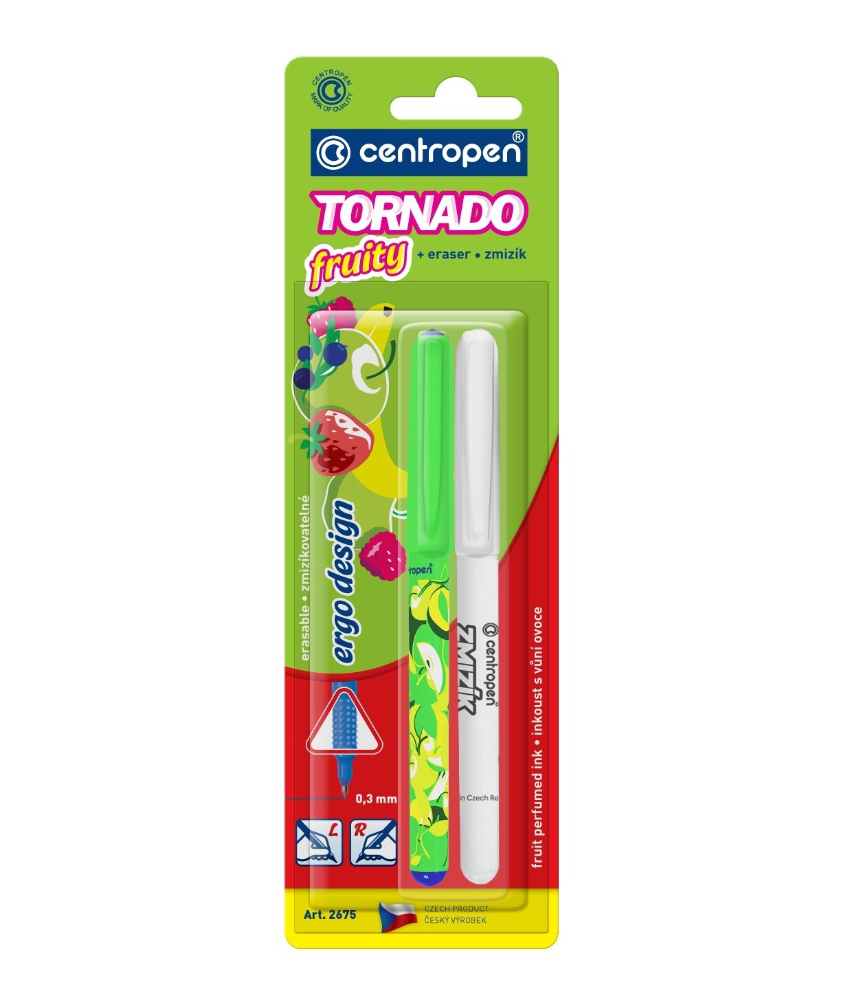 Blister 2 Roller Tornado Fruity