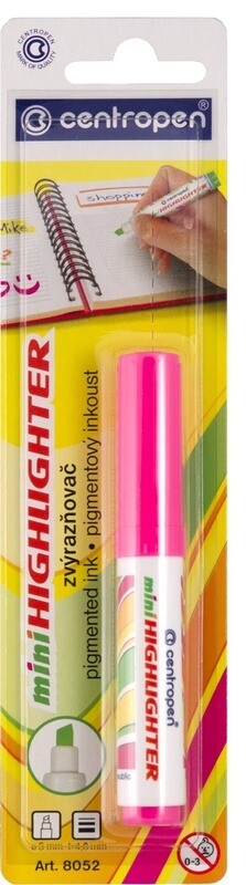 Blister Marcadore Mini Rosa