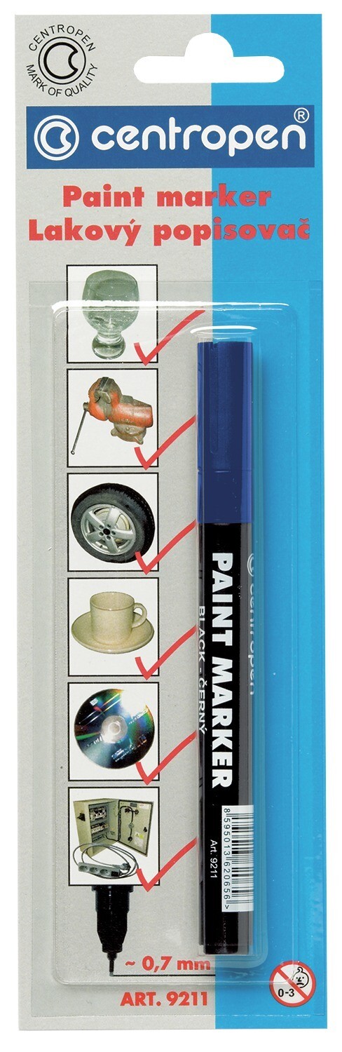 Blister Rotulador de Pintura Azul