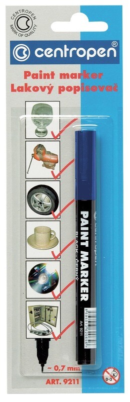 Blister Rotulador de Pintura Azul