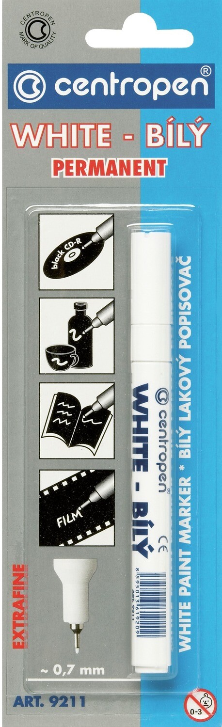 Blister Rotulador de Pintura Blanco