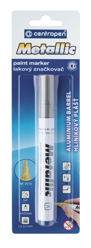 Blister Rotulador de Pintura Plata