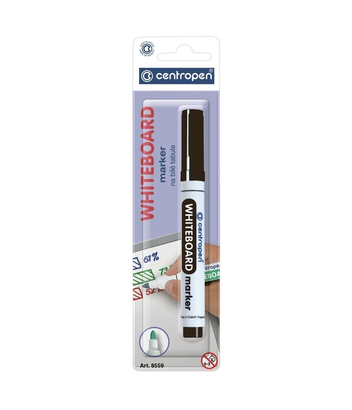 Blister Rotulador de Pizarra Blanca Color Negro