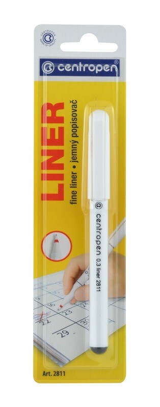 Blister Rotulador Liner Clásico Negro