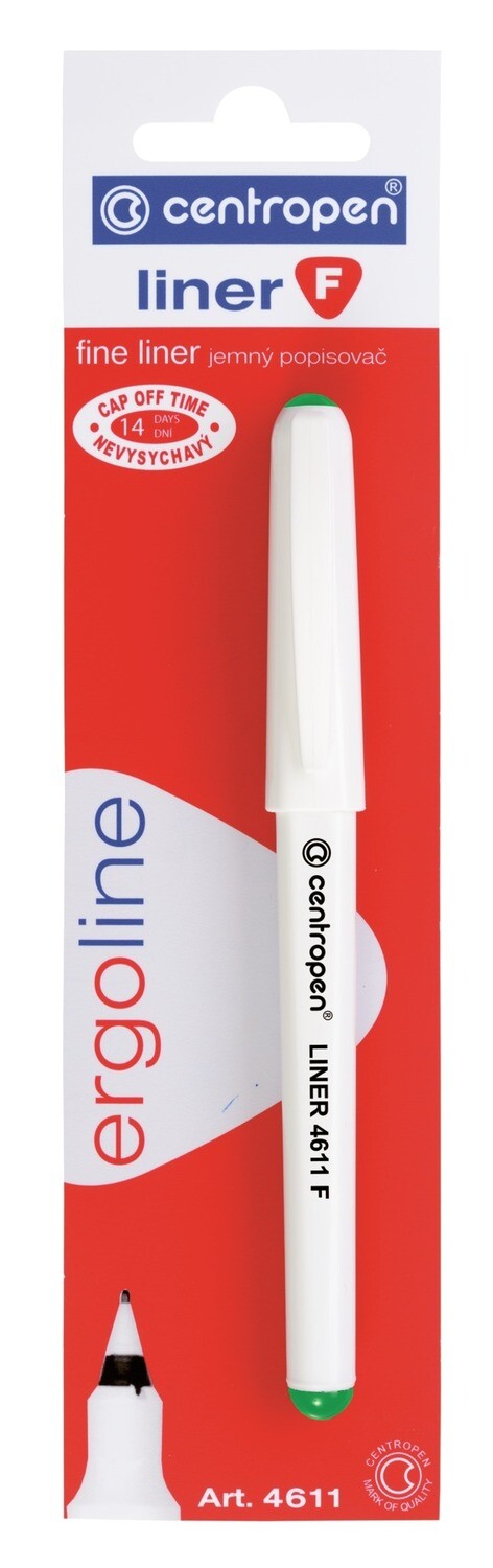 Blister Rotulador Liner Verde