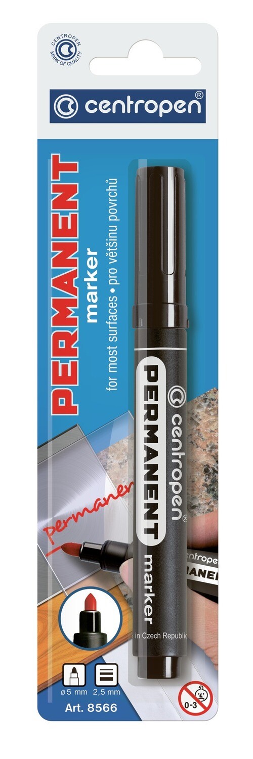 Blister Rotulador Permanenete Negro