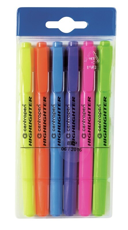 Marcadores Blister de 6 Colores
