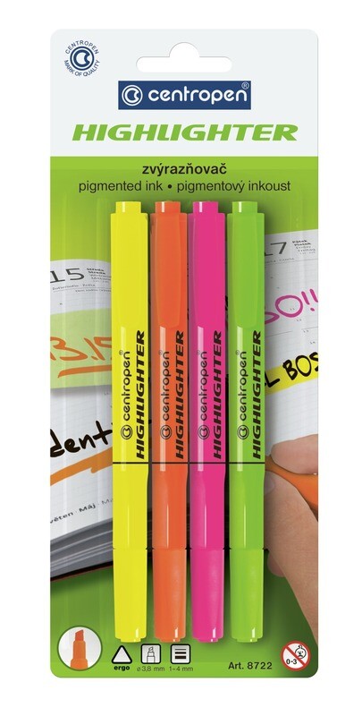 Marcadores Pack de 4 Colores