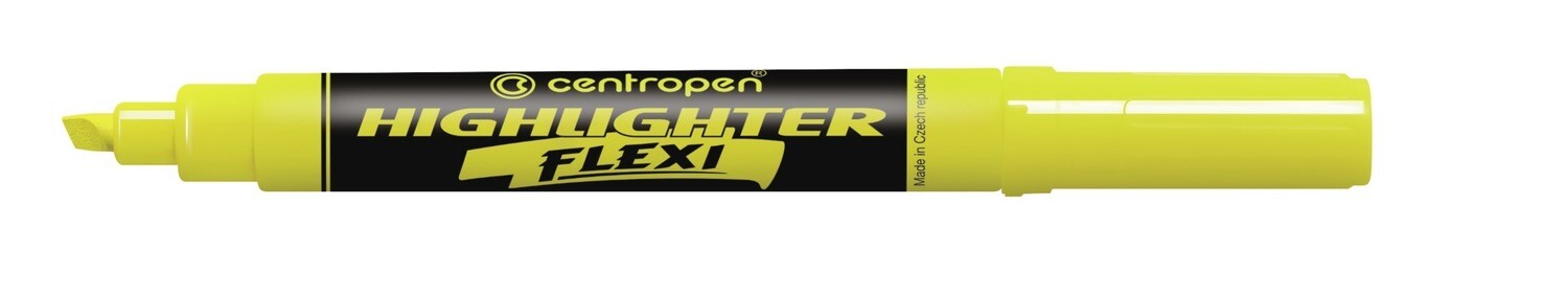 Marcador Flexi Amarillo