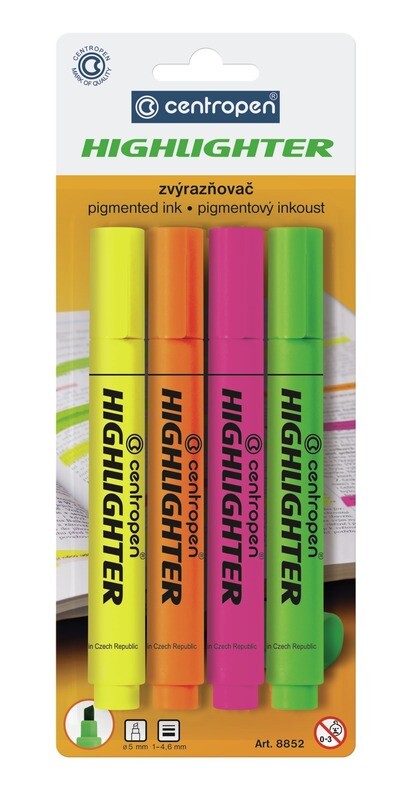 Marcador Pack de 4 Colores