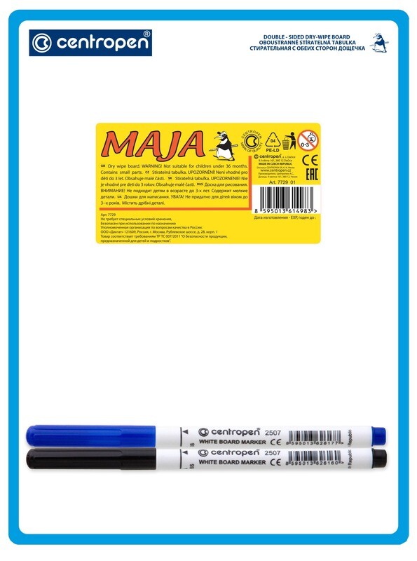 Pizarra Blanca de Doble Cara Maja