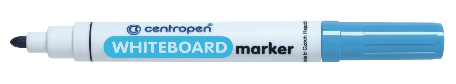 Rotulador de Pizarra Blanca Color Azul Brillante