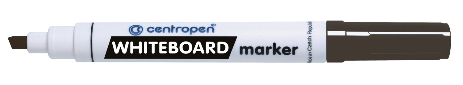 Rotulador de Pizarra Blanca Color Negro