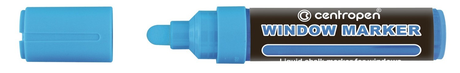 Rotulador de Ventana Azul