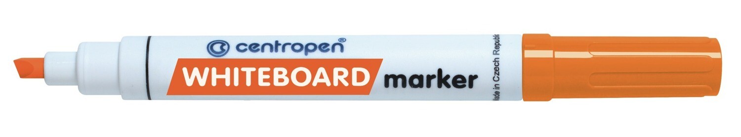 Rotulador de Pizarra Blanca Color Naranja
