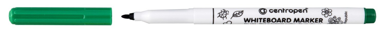 Rotulador de Pizarra Blanca Color Verde