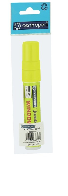 Rotulador de Ventana Jumbo Amarillo