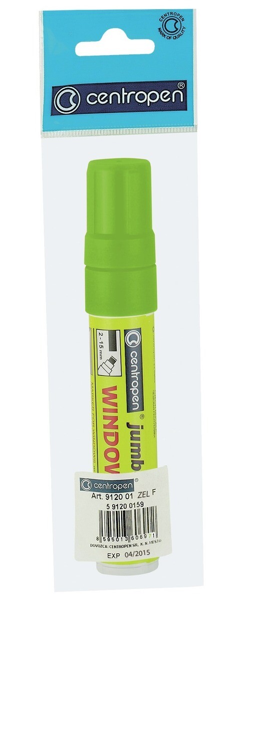 Rotulador de Ventana Jumbo Verde