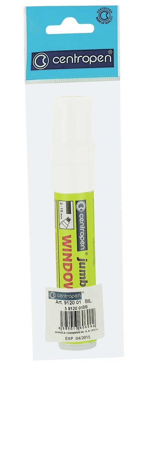 Rotulador de Ventana Jumbo Blanco