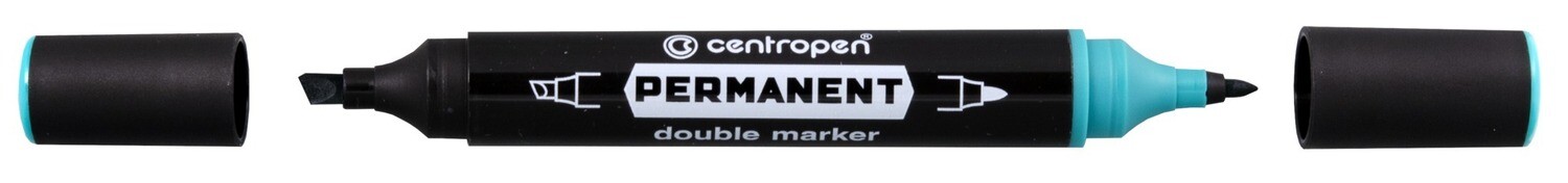 Rotulador Doble Permanente Verde