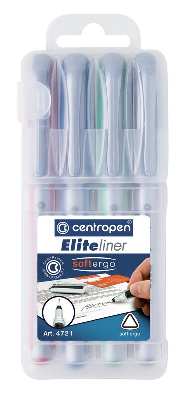 Rotulador Elite Liner Pack 4 Colores