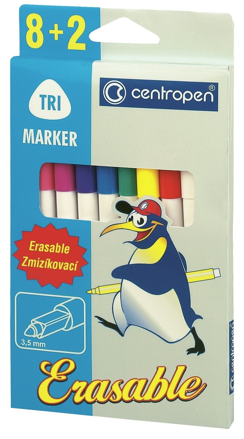 Rotuladores Borrables Set de 10 Colores