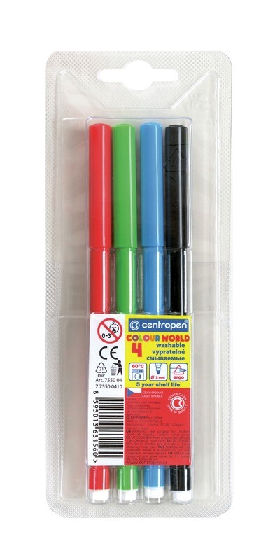 Rotuladores de Colores Colour World - Set 4