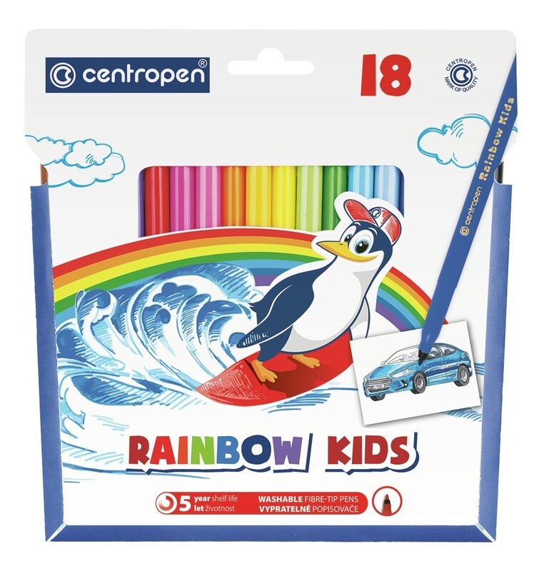 Rotuladores de Colores Rainbow Kids- Set 18