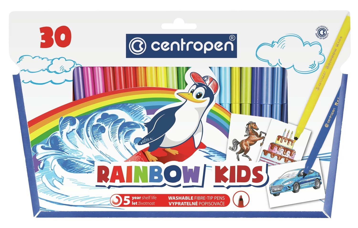 Rotuladores de Colores Rainbow Kids- Set 30