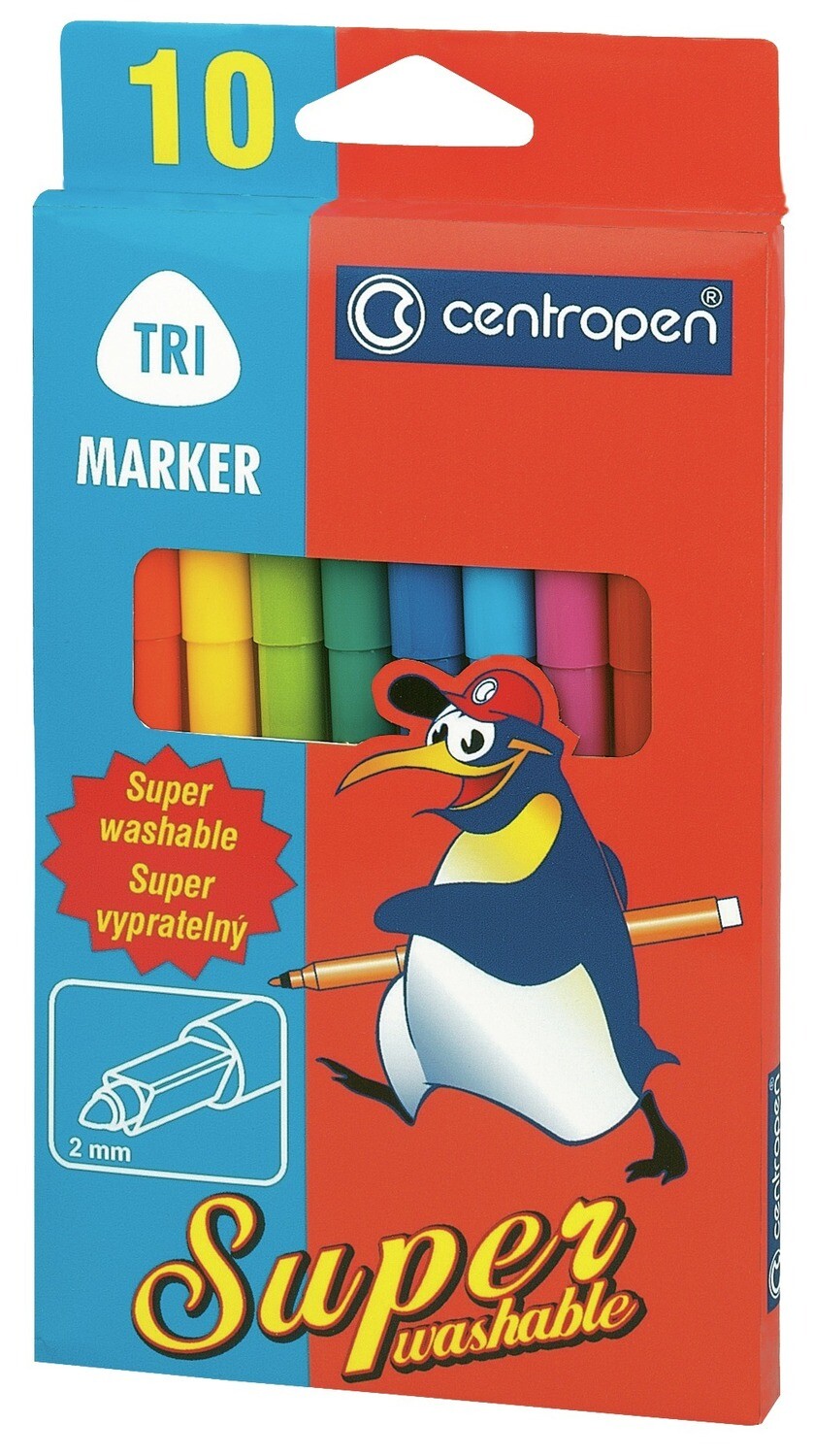 Rotuladores Super Lavables Set de 10 Colores