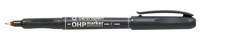 Rotulador Liner OHP Permanente Rojo