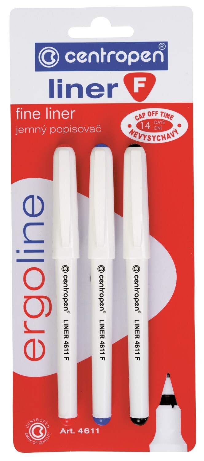 Rotulador Liner Set 3 Colores
