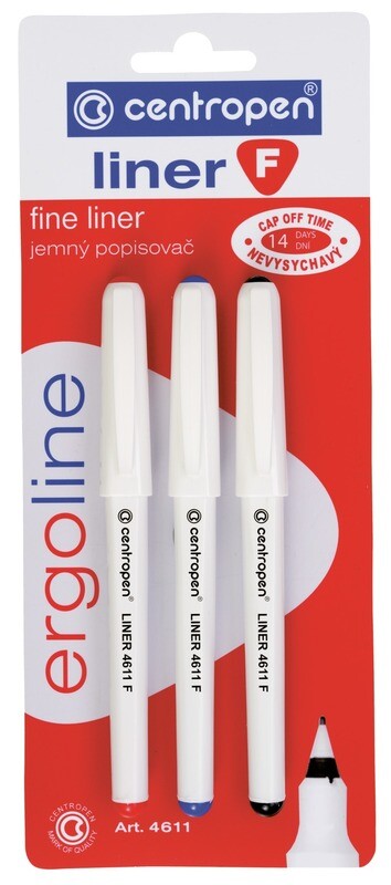 Rotulador Liner Set 3 Colores