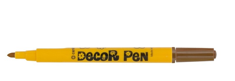 Rotulador Para Decorar Marron