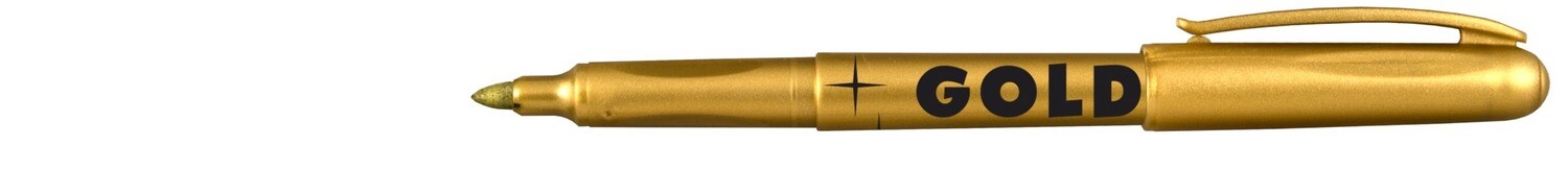 Rotulador Oro (punta redonda 3,8 mm)