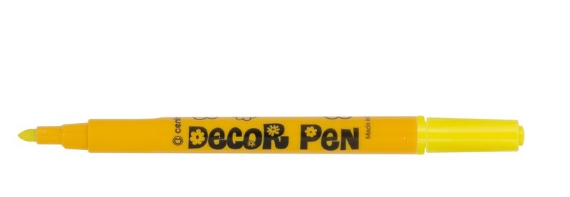 Rotulador Para Decorar Amarillo