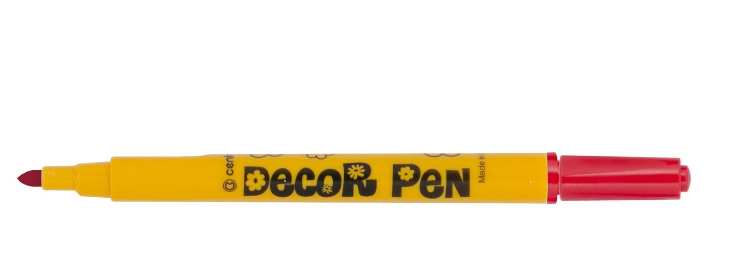 Rotulador Para Decorar Rojo