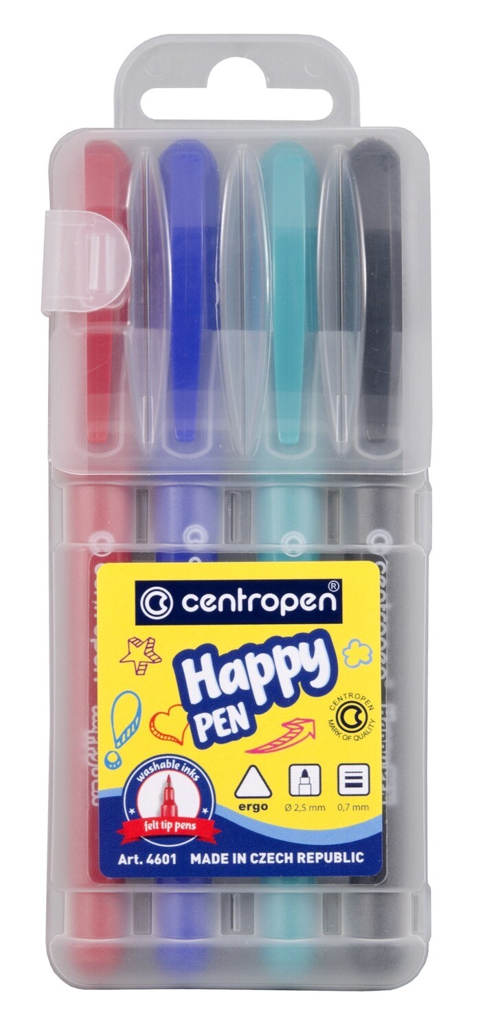 Set Rotuladores Happy 4 Colores