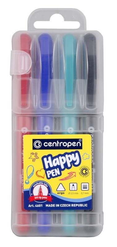 Set Rotuladores Happy 4 Colores