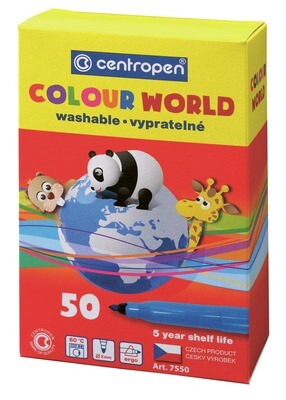 Cajas de 50 Rotuladores Escolares Mismo Color 12.50€