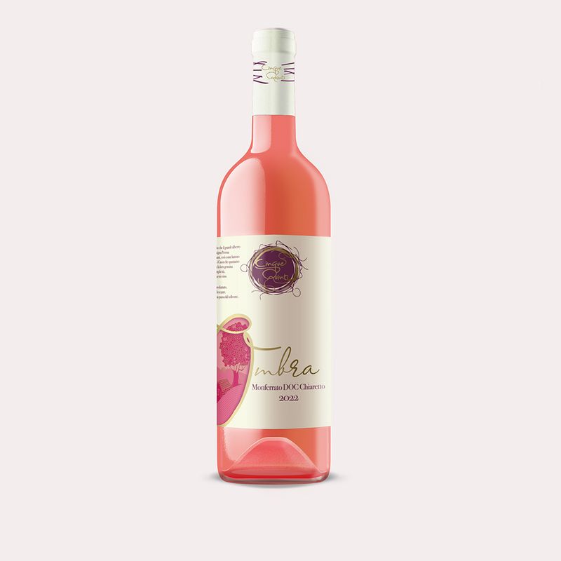 Cinque Quinti, OMBRA 2024, DOC Monferrato Chiaretto (rosé), bonarda