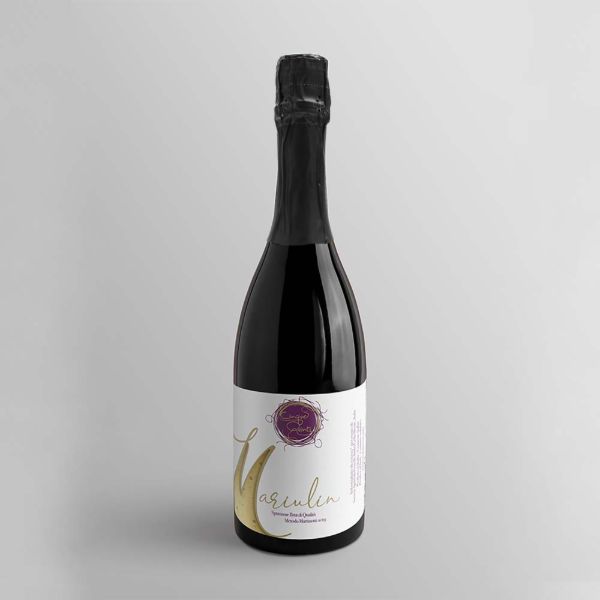 Cinque Quinti, MARIULIN 2023, DOC Piemonte chardonnay,  Spumante Brut 'Metodo Martinotti'