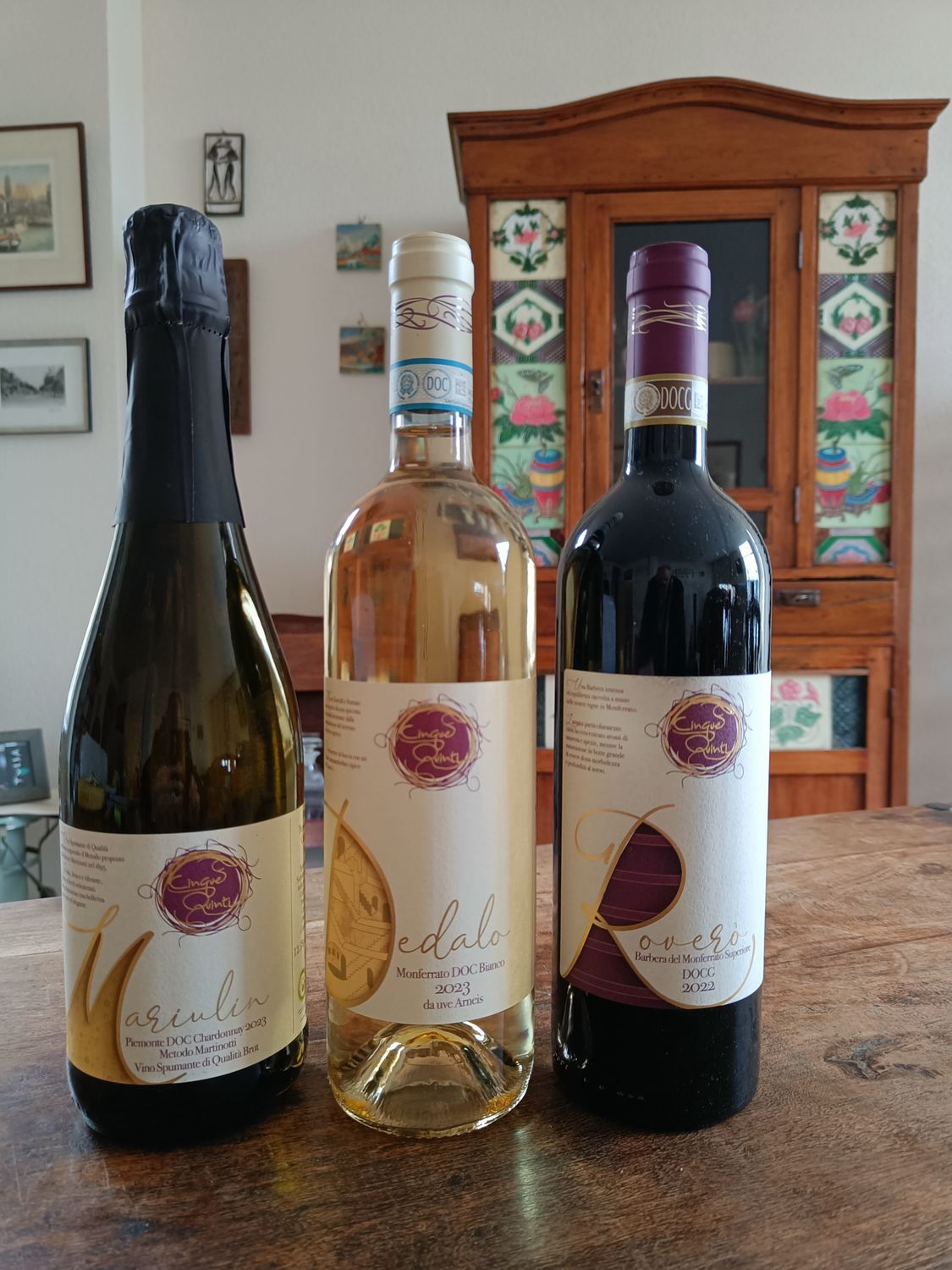 Exclusief in december 2025 en met een beperkte voorraad; 3 topwijnen van Cinque Quinti: Mariulin, Dedalo en Roveró