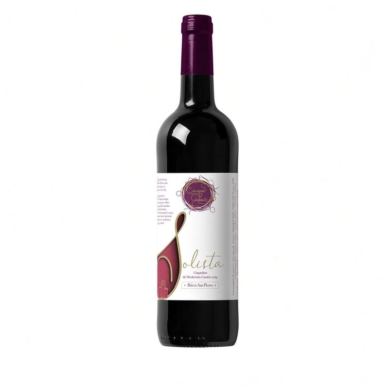 UITVERKOCHT Cinque Quinti, 'Solista' 2023, Grignolino del Monferrato Casalese DOC