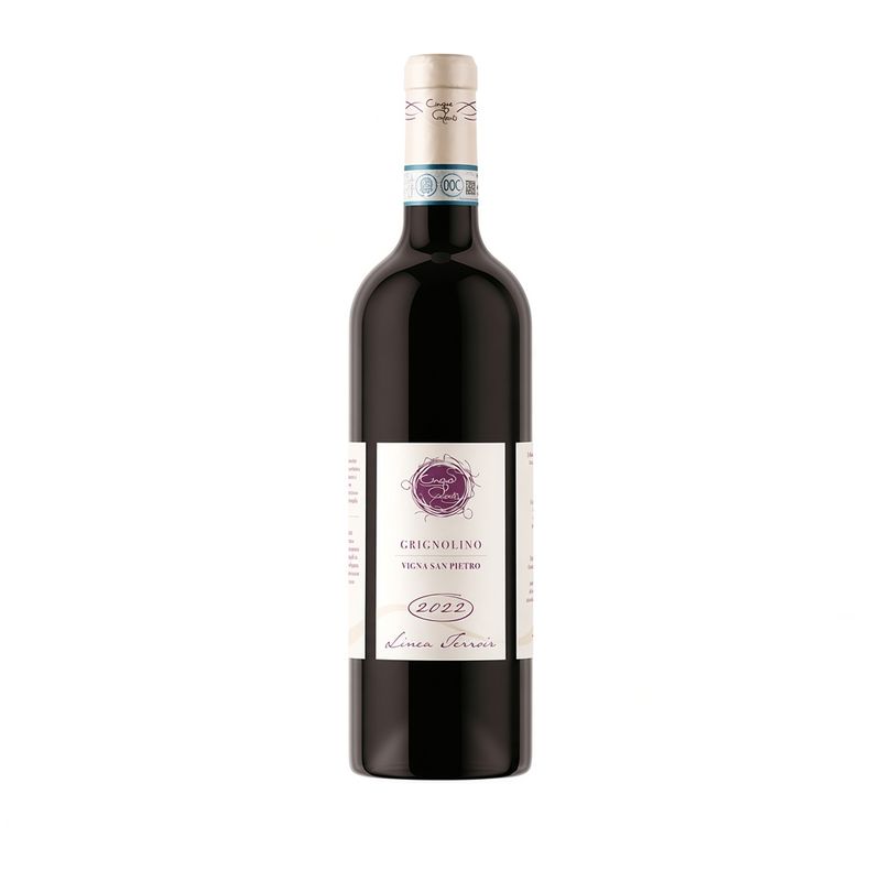 UITVERKOCHT Cinque Quinti,  'Vigna San Pietro' 2022, Linea Terroir,, Grignolino del Monferrato Casalese DOC