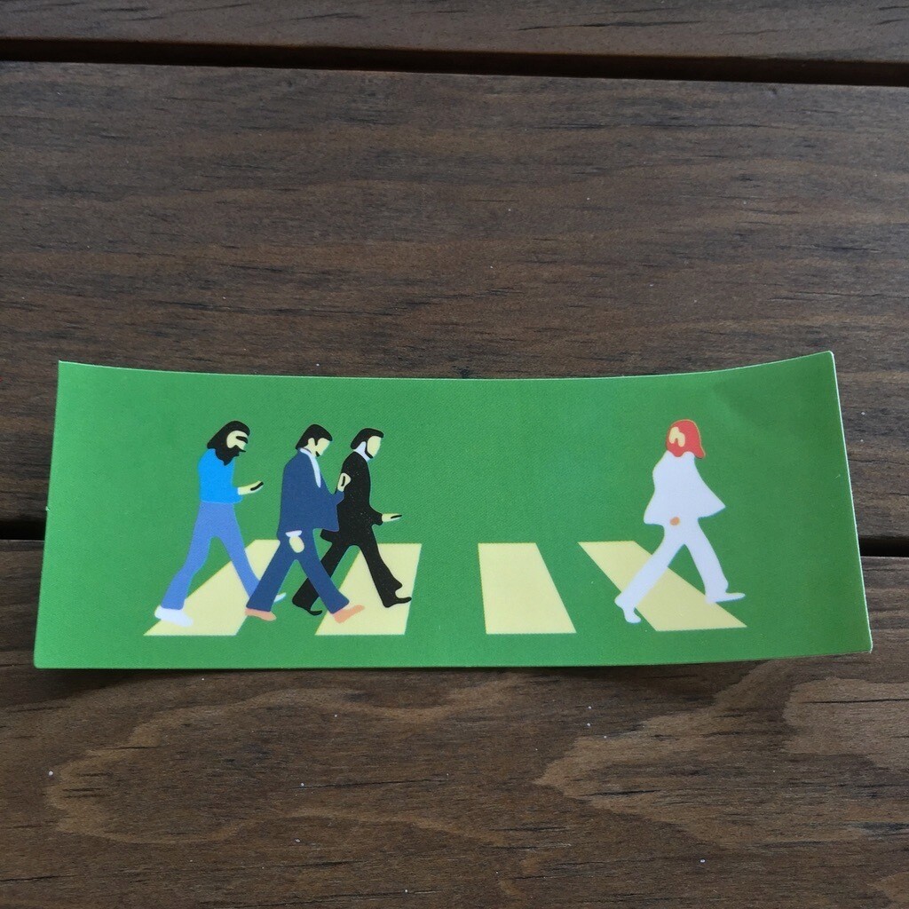 Beatles - Abbey Road Teléfonos (STICKER)