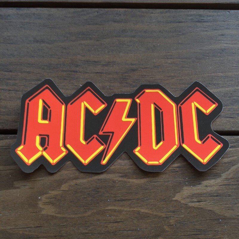 AC/DC (STICKER)