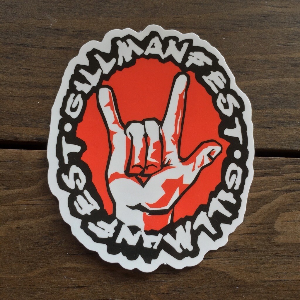 Gillmanfest (STICKER)